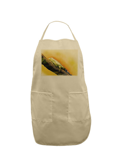 Iguana Watercolor Adult Apron-Bib Apron-TooLoud-Stone-One-Size-Davson Sales