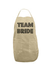 Team Bride Adult Apron-Bib Apron-TooLoud-Stone-One-Size-Davson Sales