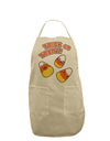 Trick or Treat Cute Candy Corn Halloween Adult Apron-Bib Apron-TooLoud-Stone-One-Size-Davson Sales