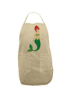 Mermaid Design - Green Adult Apron-Bib Apron-TooLoud-Stone-One-Size-Davson Sales