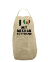 I Heart My Mexican Boyfriend Adult Apron by TooLoud-Bib Apron-TooLoud-Stone-One-Size-Davson Sales