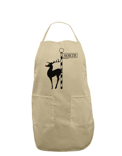 Rudolf the Ratchet Reindeer Adult Apron-Bib Apron-TooLoud-Stone-One-Size-Davson Sales