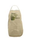 Don't Worry Be Hoppy Adult Apron-Bib Apron-TooLoud-Stone-One-Size-Davson Sales