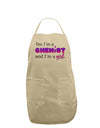 Yes I am a Chemist Girl Adult Apron-Bib Apron-TooLoud-Stone-One-Size-Davson Sales