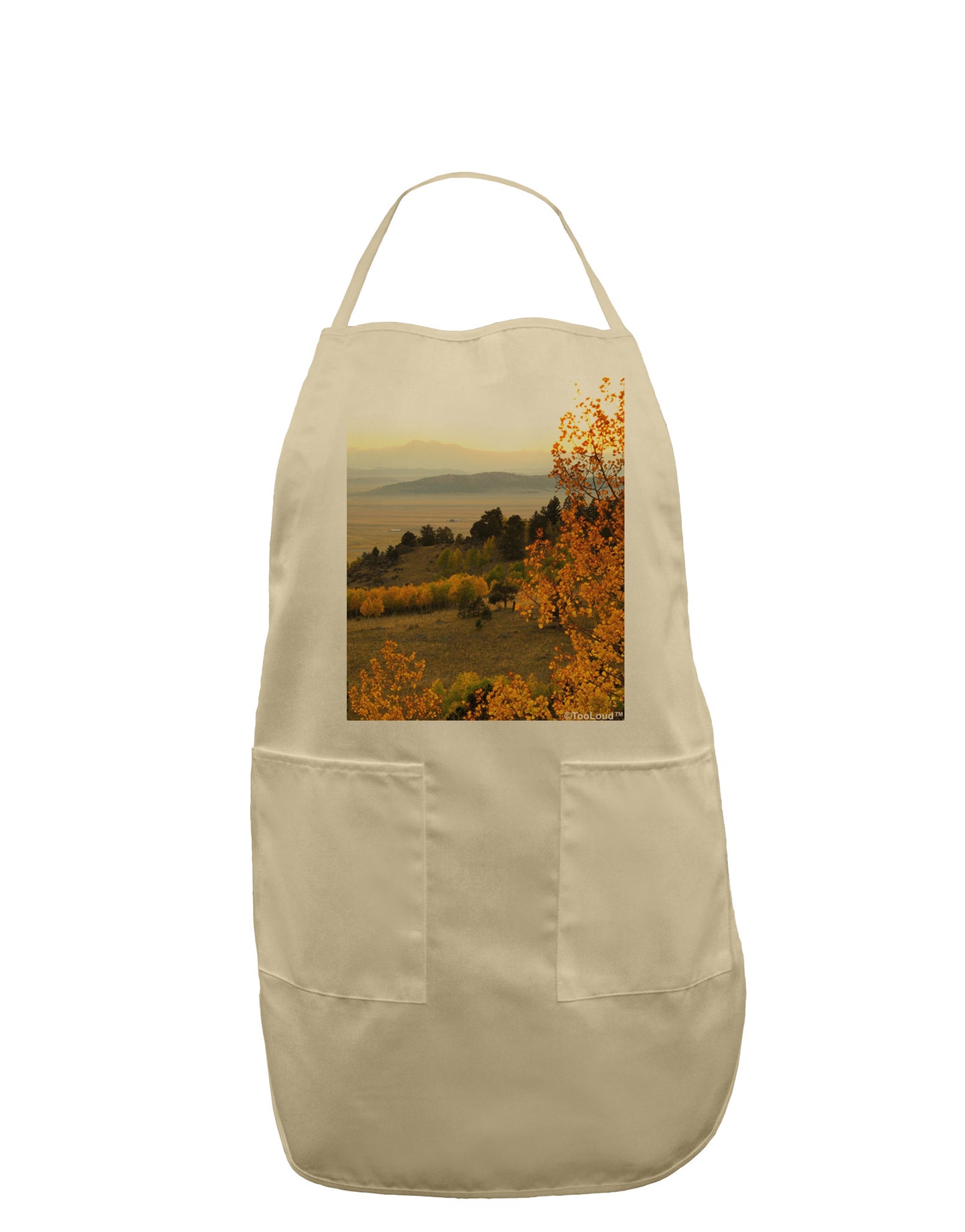 Nature Photography - Gentle Sunrise Adult Apron by-Bib Apron-TooLoud-Stone-One-Size-Davson Sales
