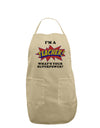 Teacher - Superpower Adult Apron-Bib Apron-TooLoud-Stone-One-Size-Davson Sales