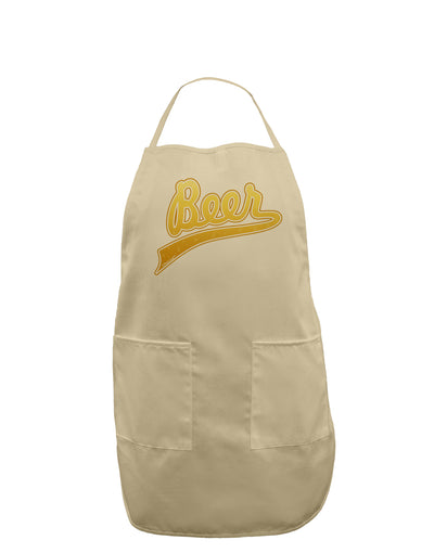 Beer Jersey Adult Apron-Bib Apron-TooLoud-Stone-One-Size-Davson Sales