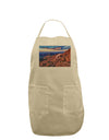 Colorado Mtn Sunset Adult Apron-Bib Apron-TooLoud-Stone-One-Size-Davson Sales