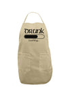 Drunk Loading Bar Adult Apron by TooLoud-Bib Apron-TooLoud-Stone-One-Size-Davson Sales