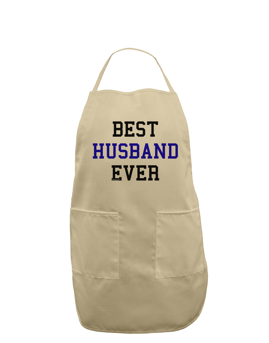 Best Husband Ever Adult Apron-Bib Apron-TooLoud-White-One-Size-Davson Sales