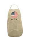 American Flag Scribble Adult Apron-Bib Apron-TooLoud-Stone-One-Size-Davson Sales