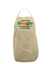 I Don't Need Google - Wife Adult Apron-Bib Apron-TooLoud-Stone-One-Size-Davson Sales