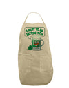 Green Beer - Inside You Adult Apron-Bib Apron-TooLoud-Stone-One-Size-Davson Sales