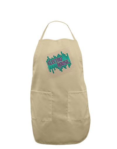 Electro House Equalizer Adult Apron-Bib Apron-TooLoud-Stone-One-Size-Davson Sales