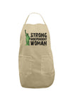 Statue of Liberty Strong Woman Adult Apron-Bib Apron-TooLoud-Stone-One-Size-Davson Sales