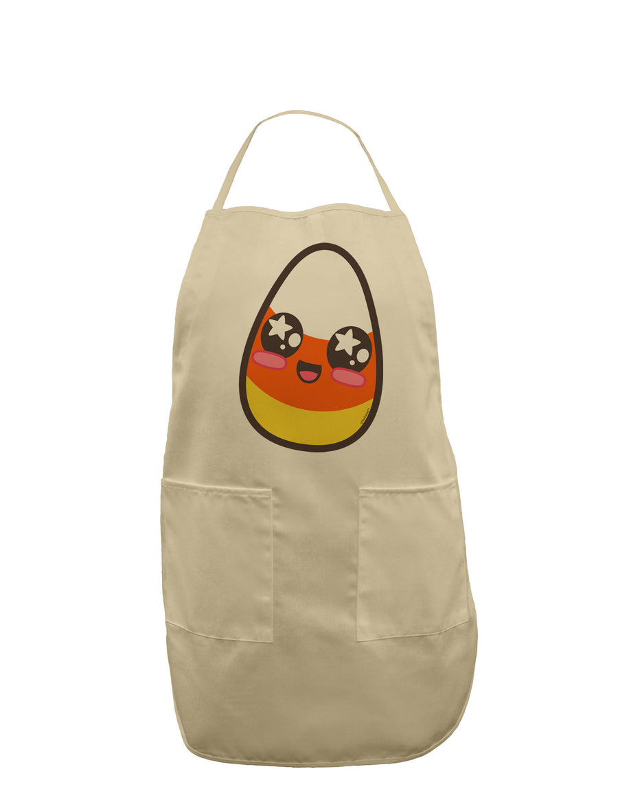 Cute Boy Child Candy Corn Family Halloween Adult Apron-Bib Apron-TooLoud-White-One-Size-Davson Sales