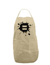 Equal Paint Splatter Adult Apron by TooLoud-Bib Apron-TooLoud-Stone-One-Size-Davson Sales