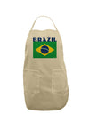 Brazil Flag Adult Apron-Bib Apron-TooLoud-Stone-One-Size-Davson Sales