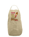 Lick Me Till Ice Cream Adult Apron-Bib Apron-TooLoud-Stone-One-Size-Davson Sales