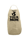 Respect Your Mom - Mother Earth Design Adult Apron-Bib Apron-TooLoud-Stone-One-Size-Davson Sales