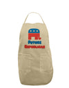 Future Republican Adult Apron-Bib Apron-TooLoud-Stone-One-Size-Davson Sales