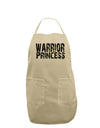 Warrior Princess Black and White Adult Apron-Bib Apron-TooLoud-Stone-One-Size-Davson Sales