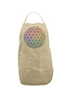 Flower of Life Circle Adult Apron-Bib Apron-TooLoud-Stone-One-Size-Davson Sales