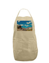 Colorado Landscape Ruins Adult Apron-Bib Apron-TooLoud-Stone-One-Size-Davson Sales