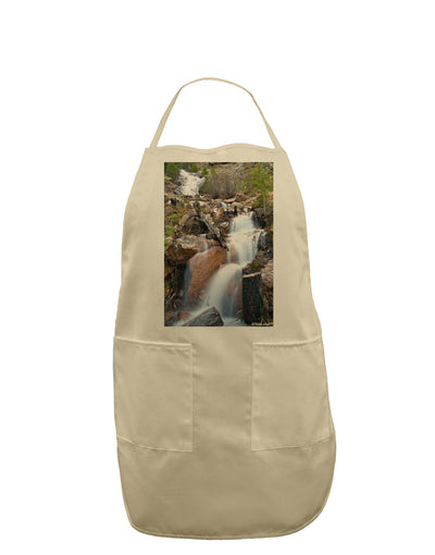 Colorado Waterfall Scene Adult Apron-Bib Apron-TooLoud-Stone-One-Size-Davson Sales