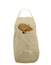 Chihuahua Dog with Sombrero - Patchwork Design Adult Apron by TooLoud-Bib Apron-TooLoud-Stone-One-Size-Davson Sales