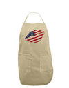 American Flag Lipstick Adult Apron-Bib Apron-TooLoud-Stone-One-Size-Davson Sales