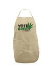 Vote Green Party - Marijuana Adult Apron-Bib Apron-TooLoud-Stone-One-Size-Davson Sales