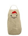 Kyu-T Face Kattio Santa Hat Boy Cat Adult Apron-Bib Apron-TooLoud-Stone-One-Size-Davson Sales