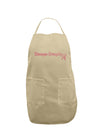 Stronger Everyday Breast Cancer Awareness Ribbon Adult Apron-Bib Apron-TooLoud-Stone-One-Size-Davson Sales