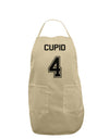 Reindeer Jersey - Cupid 4 Adult Apron-Bib Apron-TooLoud-Stone-One-Size-Davson Sales