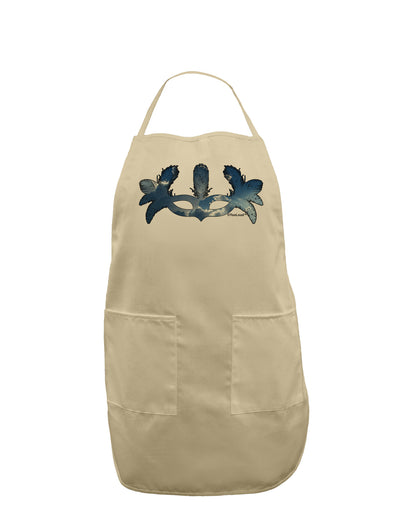 Air Masquerade Mask Adult Apron by TooLoud-Bib Apron-TooLoud-Stone-One-Size-Davson Sales