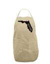 Florida - United States Shape Adult Apron by TooLoud-Bib Apron-TooLoud-Stone-One-Size-Davson Sales