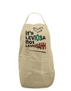 It's LeviOsa not LeviosAHH Adult Apron-Bib Apron-TooLoud-Stone-One-Size-Davson Sales