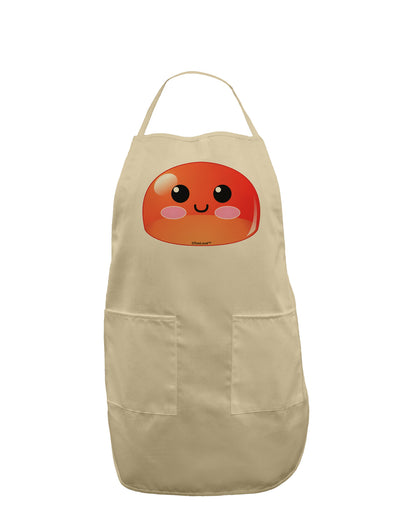 Cute RPG Slime - Red Adult Apron by TooLoud-Bib Apron-TooLoud-Stone-One-Size-Davson Sales