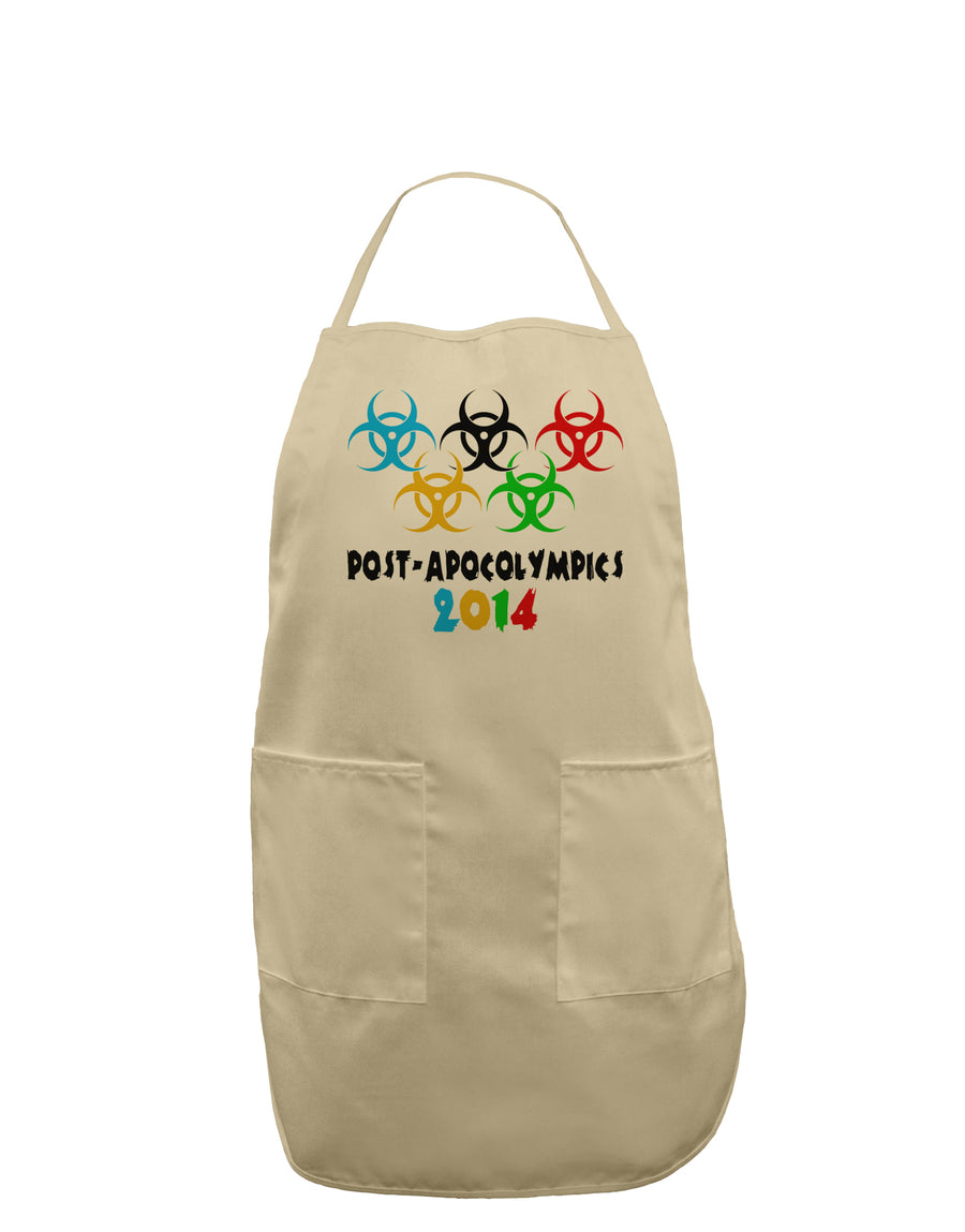 Post-Apocolympics 2014 - Zombie Adult Apron-Bib Apron-TooLoud-White-One-Size-Davson Sales