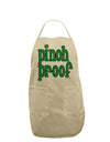 Pinch Proof - St. Patrick's Day Adult Apron by TooLoud-Bib Apron-TooLoud-Stone-One-Size-Davson Sales