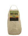 Ornithomimus Velox - With Name Adult Apron by TooLoud-Bib Apron-TooLoud-Stone-One-Size-Davson Sales