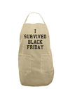 I Survived Black Friday Adult Apron-Bib Apron-TooLoud-Stone-One-Size-Davson Sales