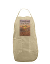 Life Will Love You Back Adult Apron by TooLoud-Bib Apron-TooLoud-Stone-One-Size-Davson Sales