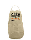 Drive Stick Orange Adult Apron-Bib Apron-TooLoud-Stone-One-Size-Davson Sales