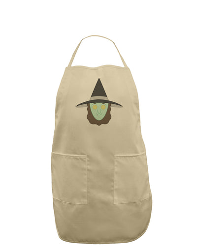 Happy Witch Adult Apron-Bib Apron-TooLoud-Stone-One-Size-Davson Sales