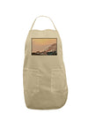 CO Sunset Cliffs Adult Apron-Bib Apron-TooLoud-Stone-One-Size-Davson Sales