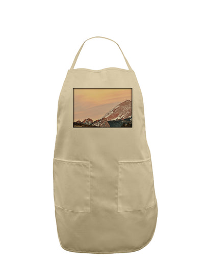 CO Sunset Cliffs Adult Apron-Bib Apron-TooLoud-Stone-One-Size-Davson Sales