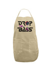 Drop The Bass - Drips Speaker Adult Apron-Bib Apron-TooLoud-Stone-One-Size-Davson Sales