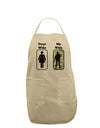 TooLoud Your Wife My Wife Military Adult Apron-Bib Apron-TooLoud-Stone-One-Size-Davson Sales